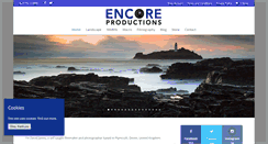 Desktop Screenshot of encoreproductions.co.uk