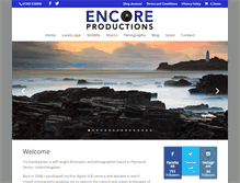 Tablet Screenshot of encoreproductions.co.uk